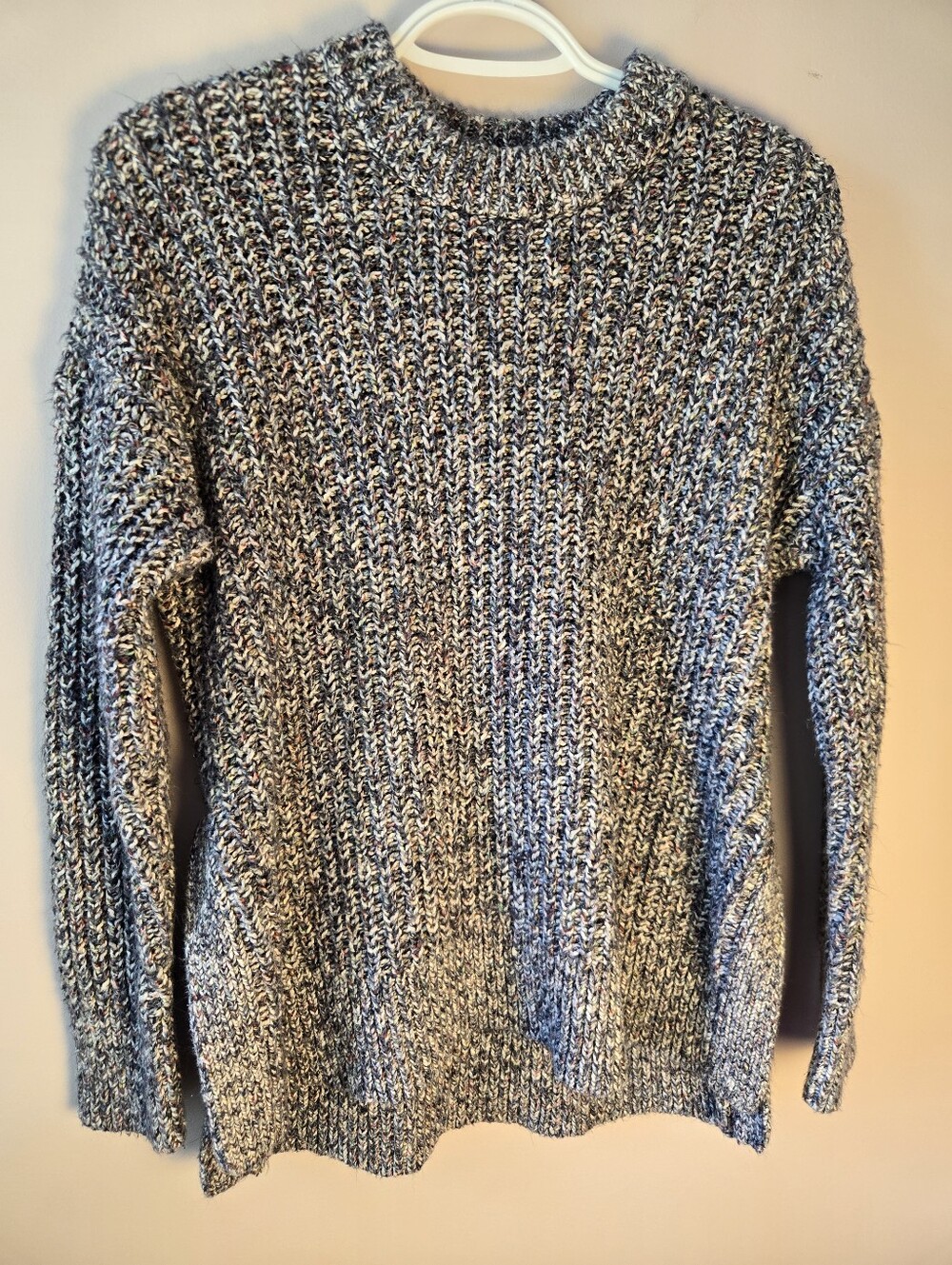 Aerie Oversized Confetti Marled Knit Sweater - XXS